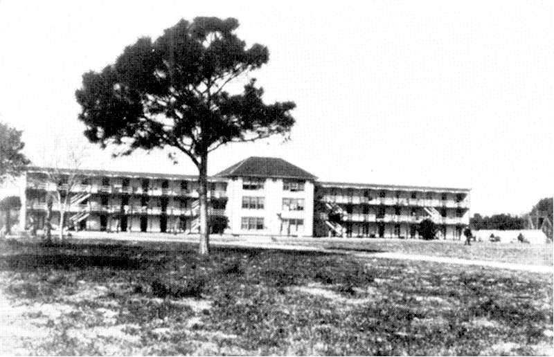 Barracks, Eau Gallie, FL.  1917